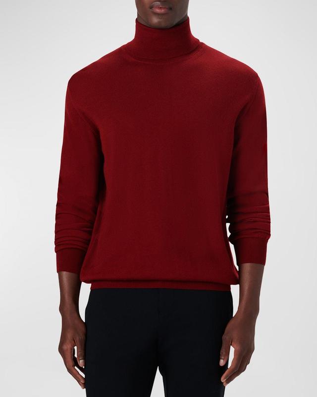 Mens Premium Merino Wool Turtleneck Sweater Product Image