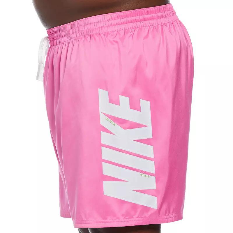 Big & Tall Nike 9-in. Big Block Swim Trunks, Mens Product Image