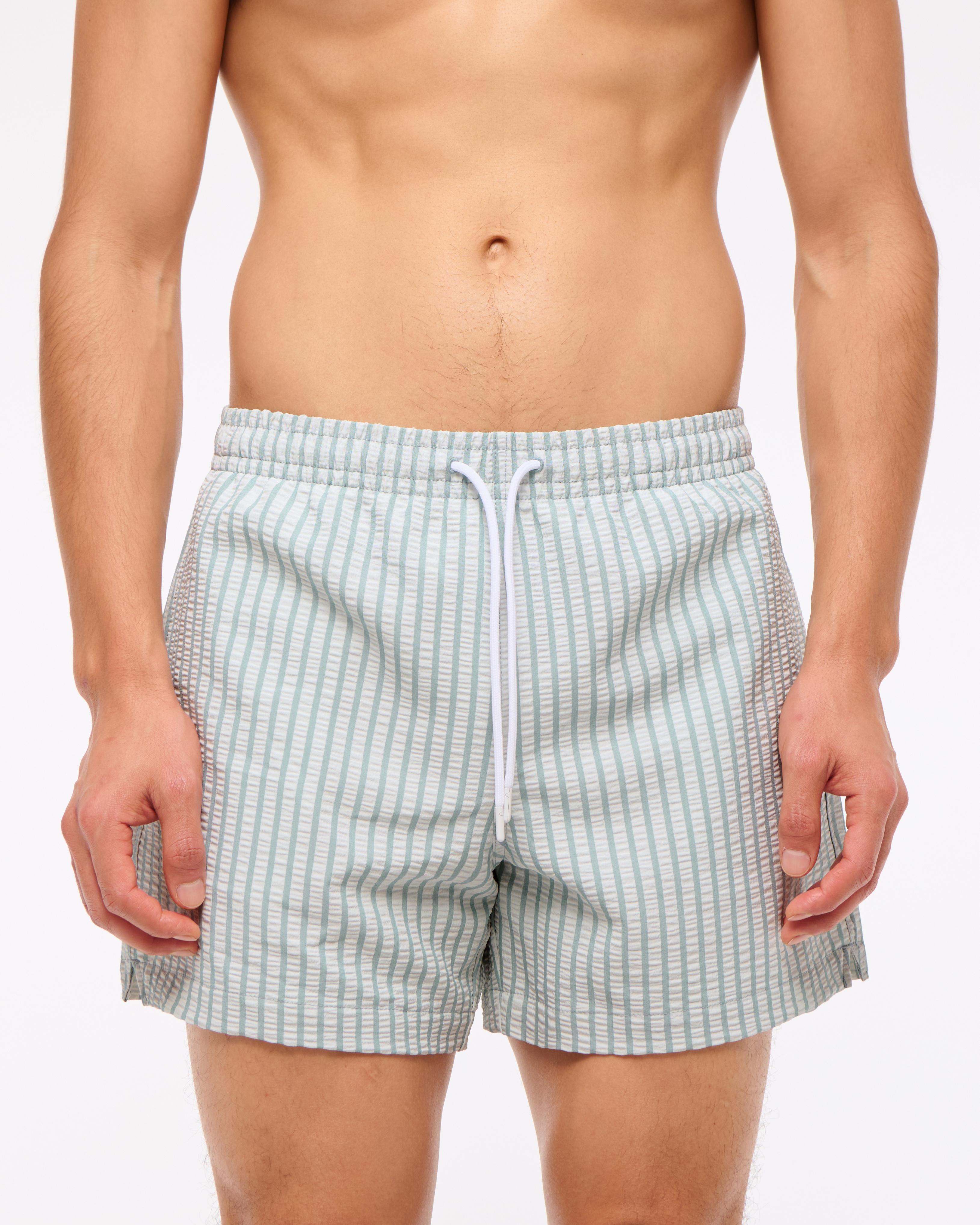 Pull-On Seersucker Swim Trunk Product Image