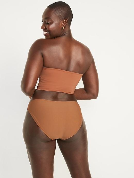 Mid-Rise Bikini Swim Bottoms Product Image