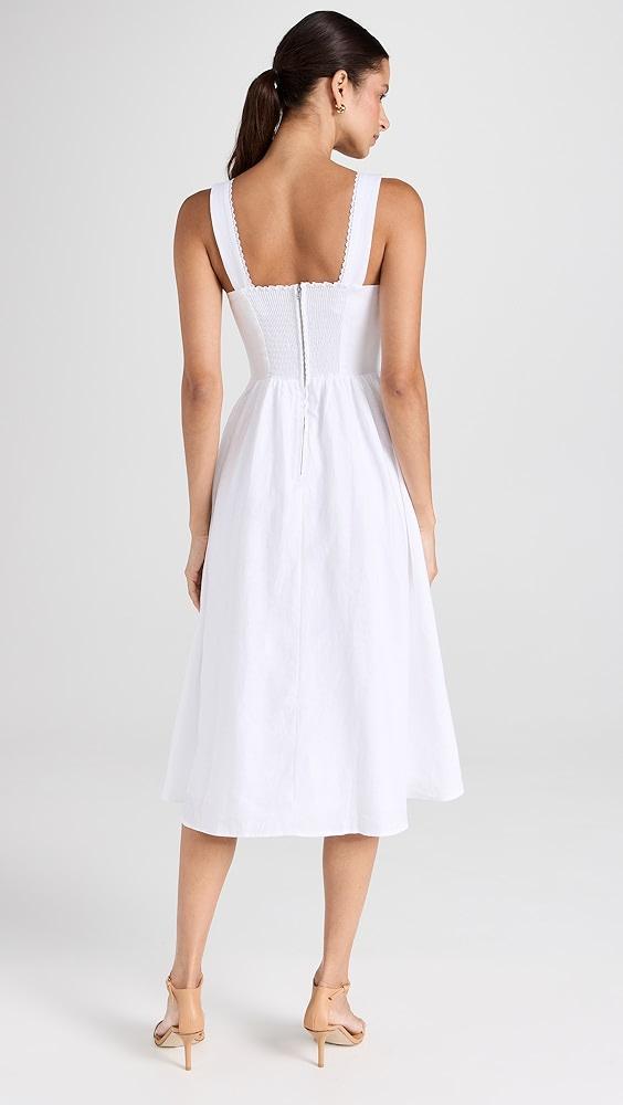 Reformation Tagliatelle Linen Dress | Shopbop Product Image