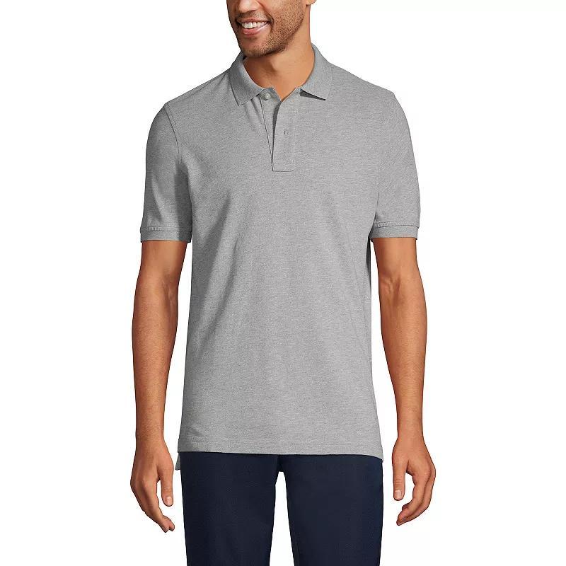 Mens Lands End Short Sleeve Mesh Polo Shirt Product Image