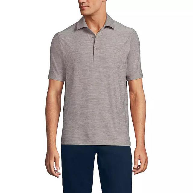 Mens Lands End Short Sleeve Soft Performance Hybrid Polo Shirt Product Image