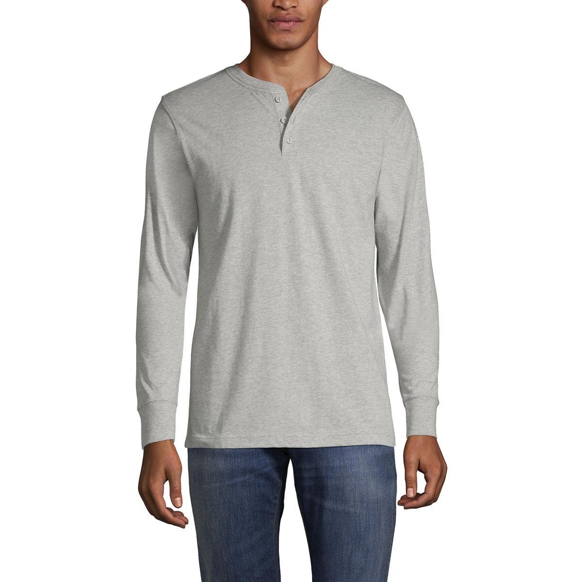 Mens Lands End Super-T Henley Product Image