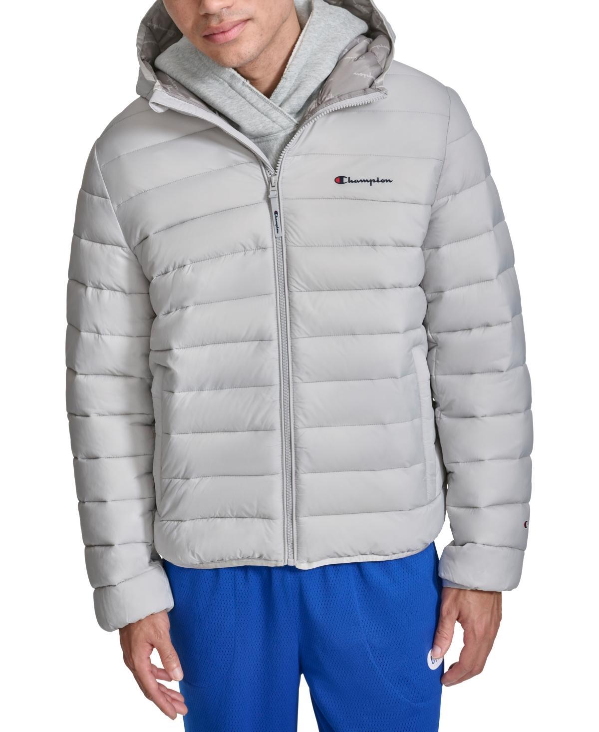 Champion Mens Performance Quilted Hooded Jacket Product Image