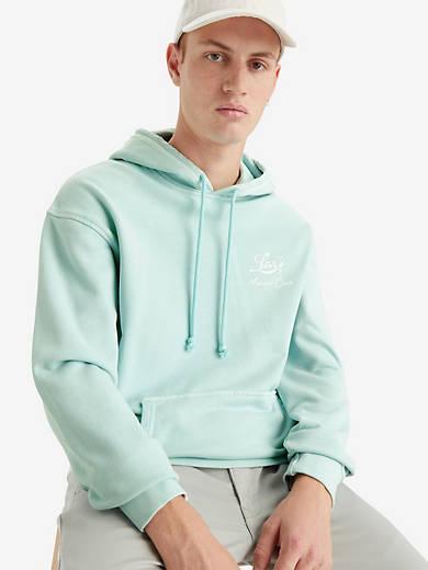 Relaxed Fit Graphic Hoodie Sweatshirt Product Image