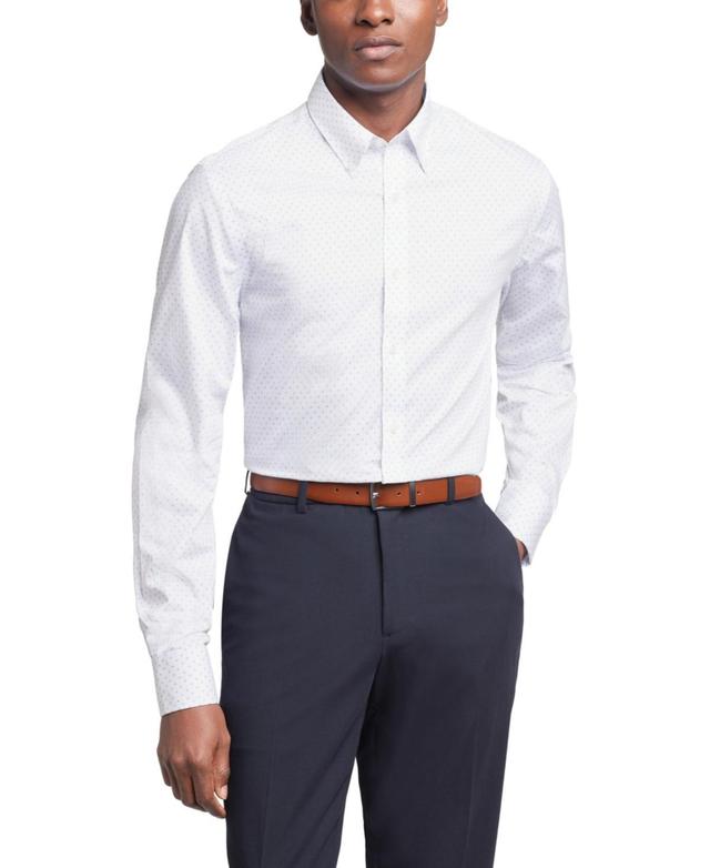 Men's TH Flex Slim Fit Wrinkle Resistant Stretch Twill Dress Shirt Product Image