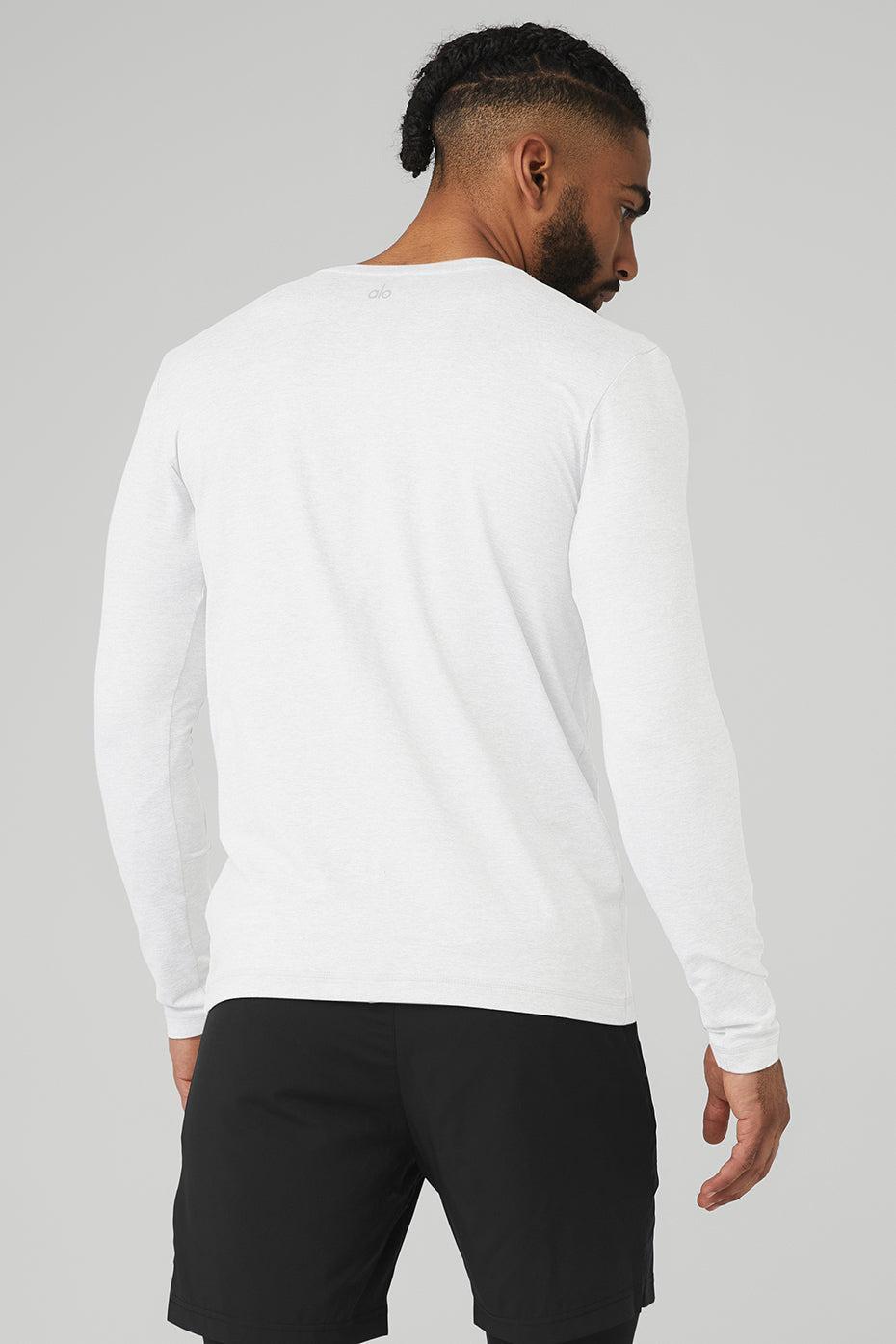 Conquer Reform Crewneck Long Sleeve - White Male Product Image