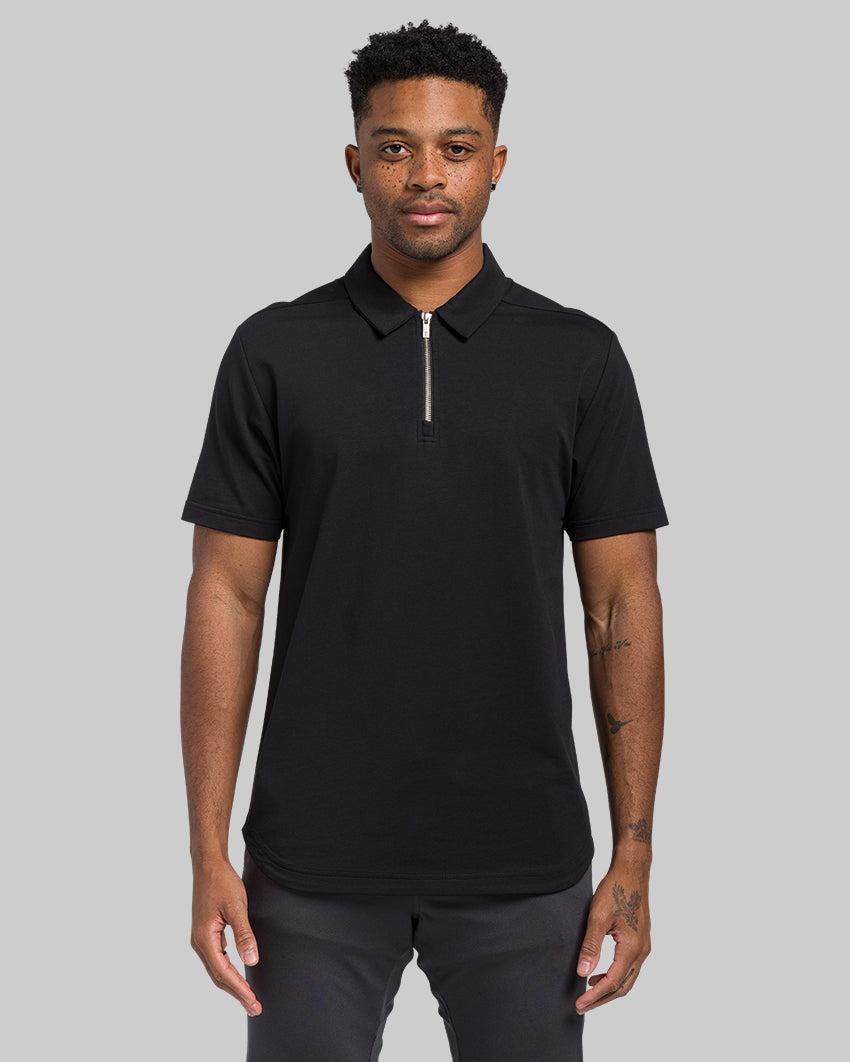 LUX Zip Polo Product Image