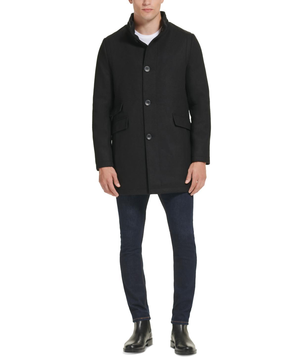 Kenneth Cole Mens Wool Button Car Coat Product Image