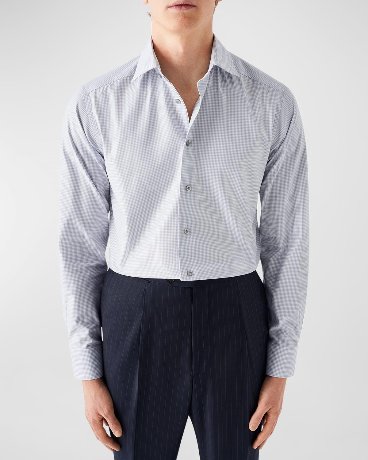 Mens Contemporary Fit Twill Dress Shirt Product Image