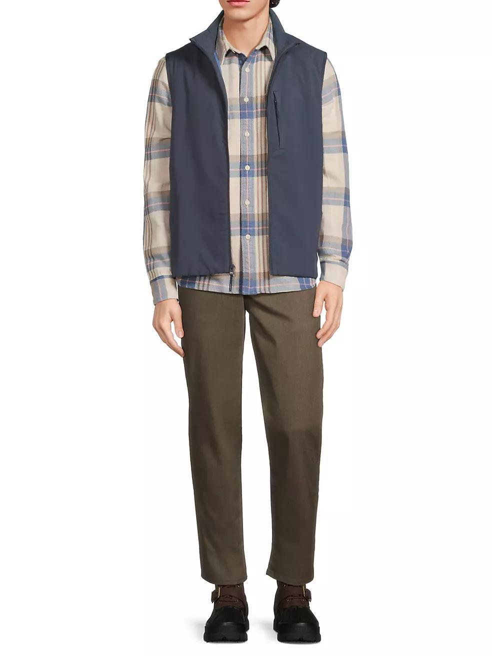 The Surf Plaid Cotton Flannel Shirt Product Image