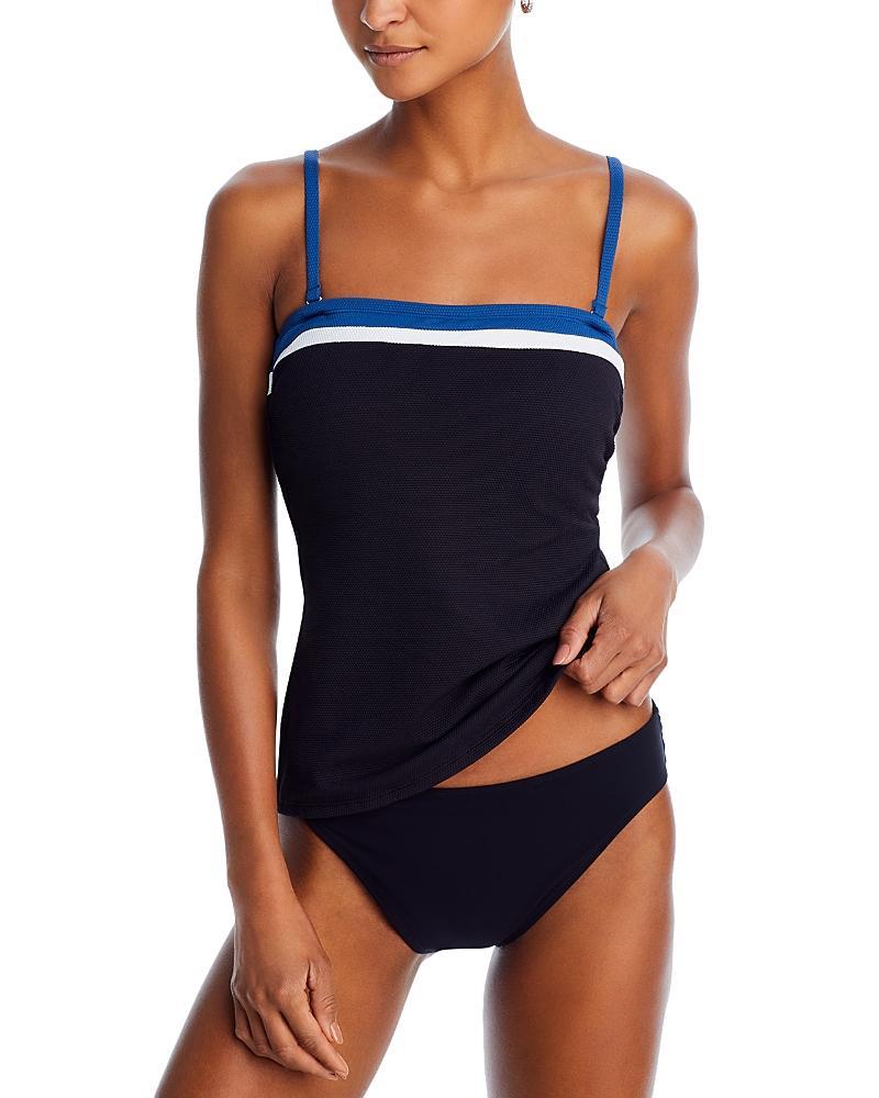 Tommy Bahama Island Cays Color Block Bandeau Tankini Top Product Image