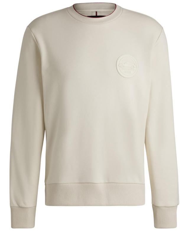 Boss by Hugo Boss Mens Cotton-Blend Sweatshirt Product Image