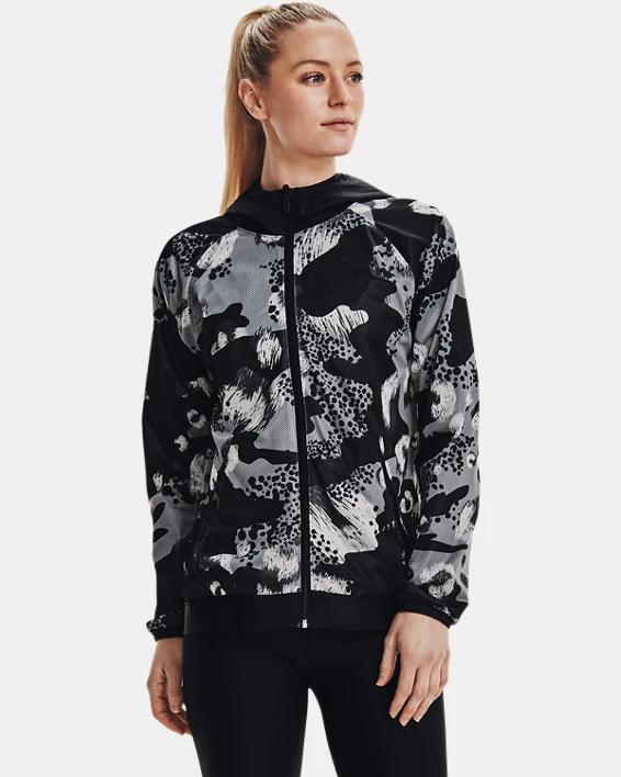 Women's UA Woven Reversible Full Zip Product Image