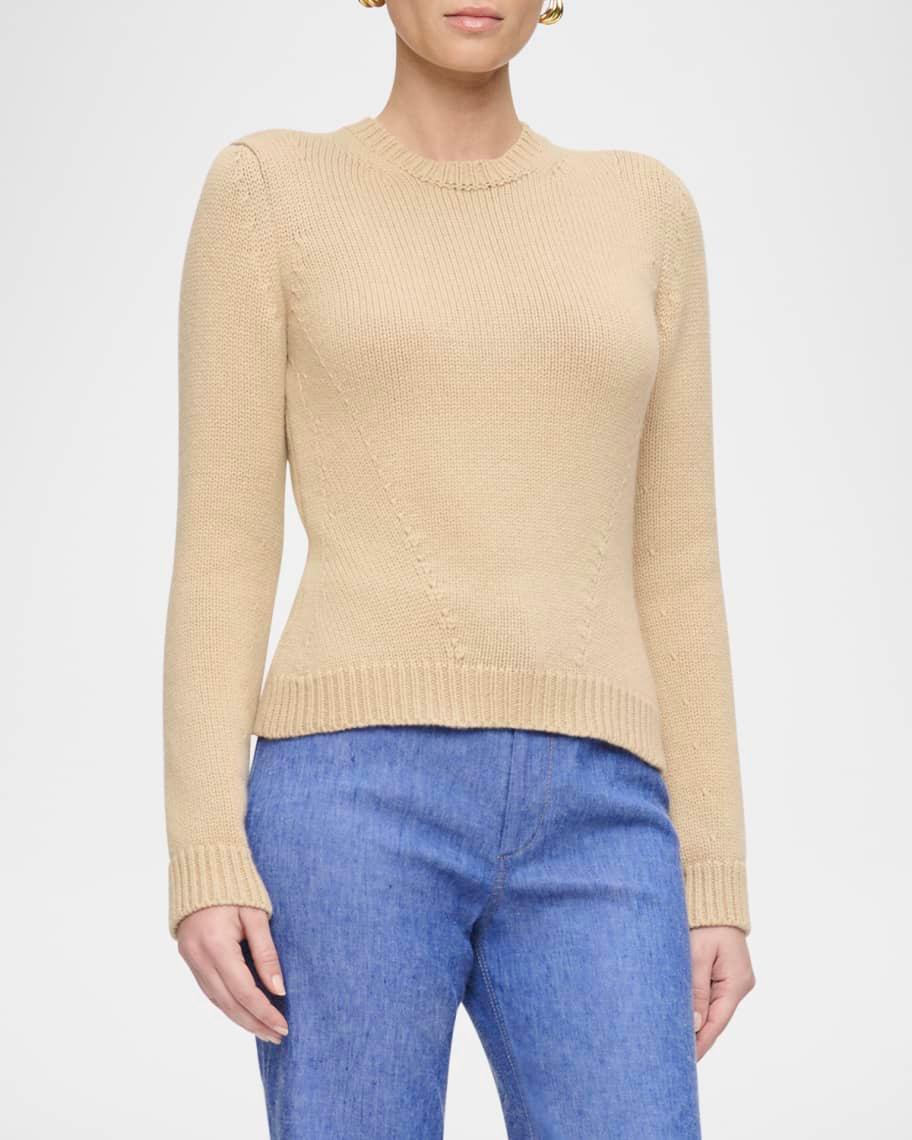 Jeanne Cashmere Crewneck Sweater Product Image