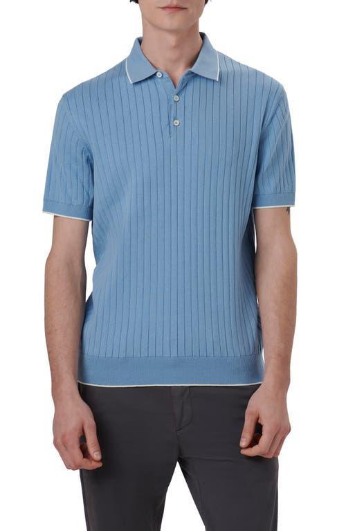 Bugatchi Ribbed Polo Sweater Product Image