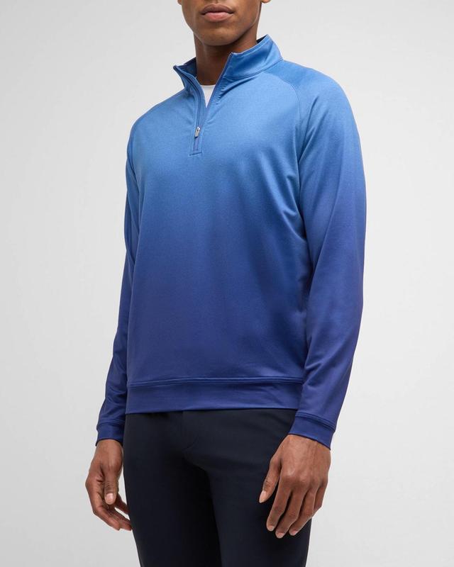 Peter Millar Perth Ombr Performance Quarter Zip Pullover Product Image