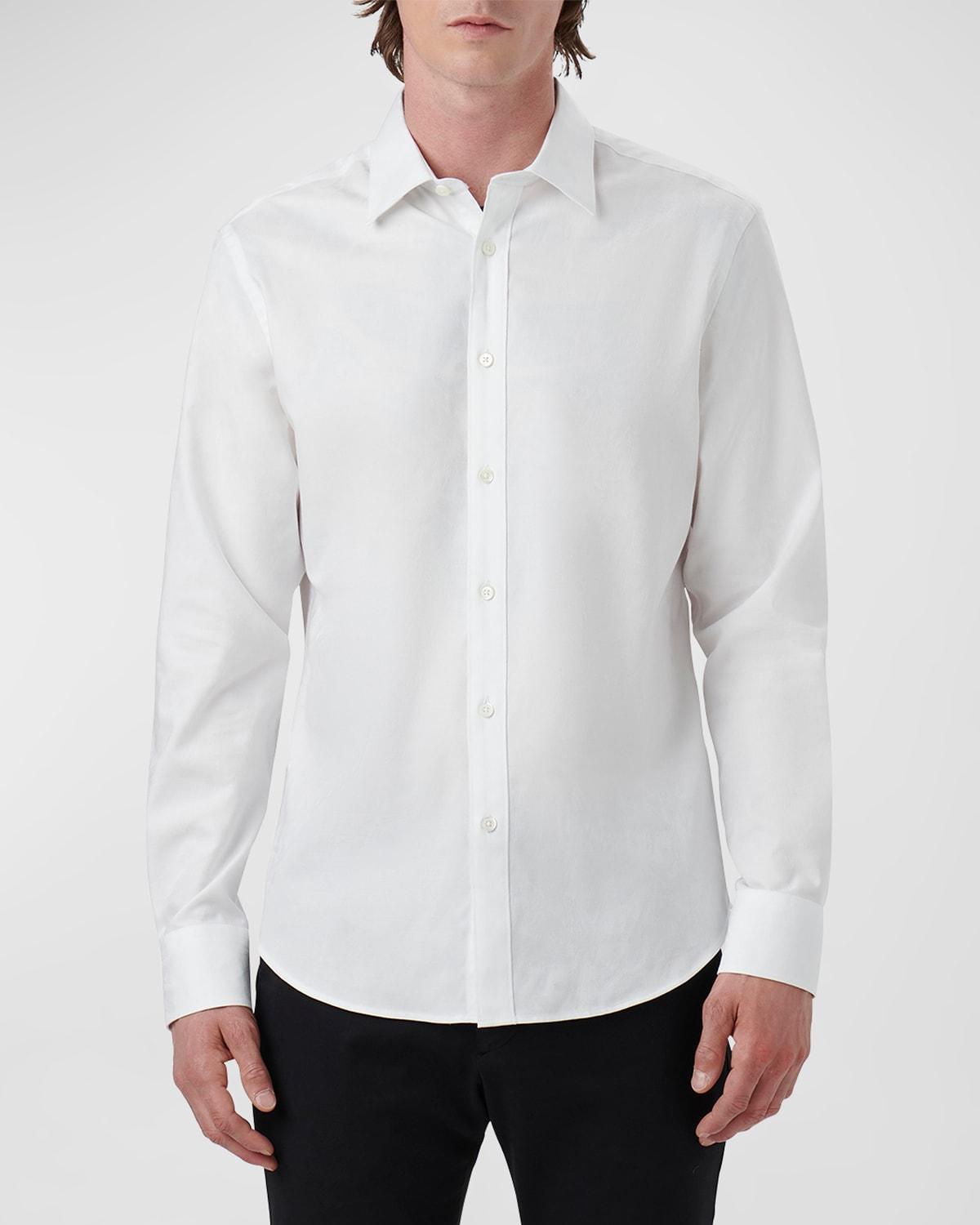 Bugatchi Julian Stretch Cotton Button-Up Shirt Product Image