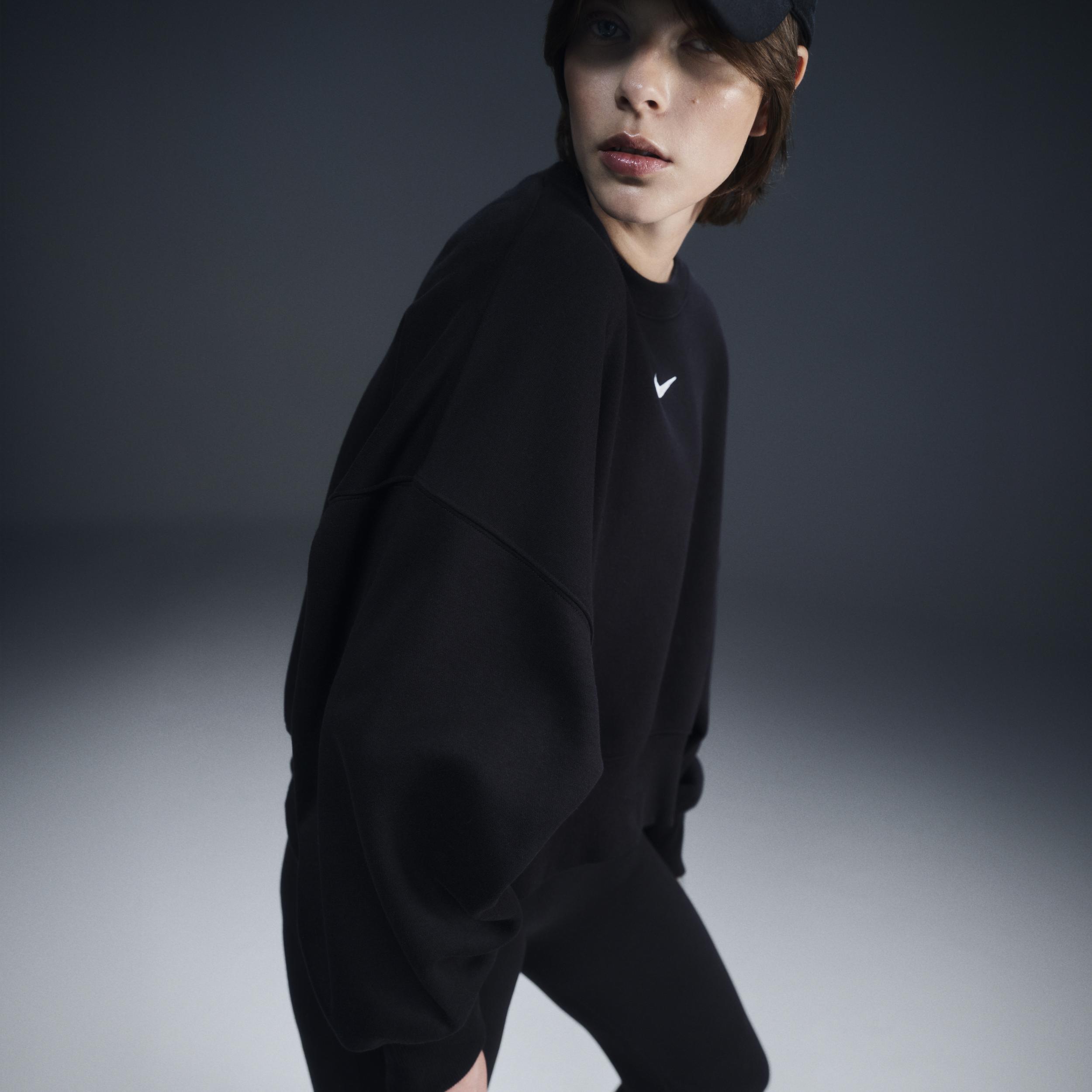 Nike Phoenix Fleece Crewneck Sweatshirt Product Image