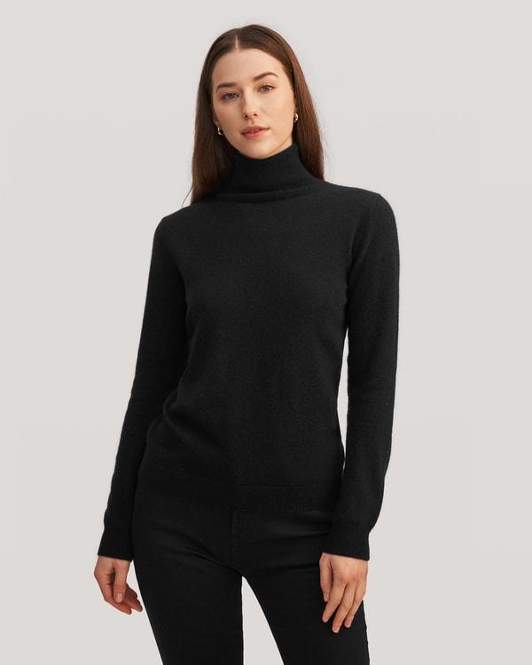 Pure Cashmere Turtleneck Sweater product image