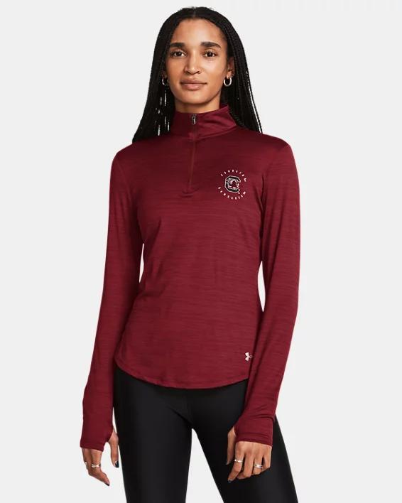 Women's UA Tech™ Vent Collegiate ¼ Zip Product Image