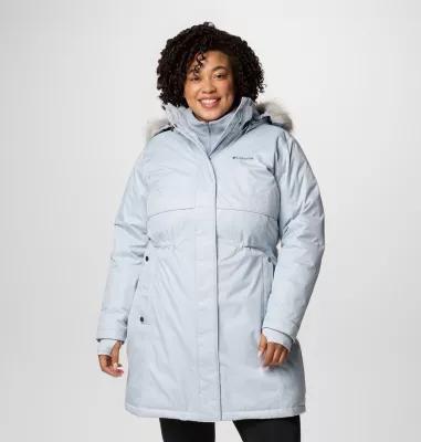 Columbia Womens Apres Arson II Winter Long Down Jacket - Plus Size- Product Image