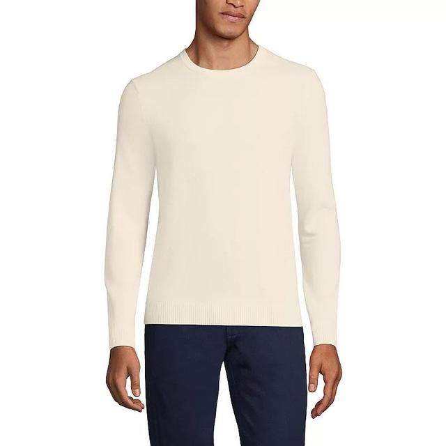 Lands End Mens Fine Gauge Cashmere Sweater Product Image