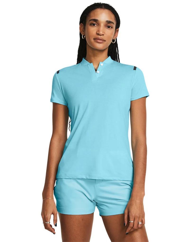 Women's Curry Splash Short Sleeve Polo Product Image