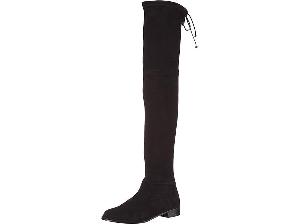 Stuart Weitzman Lowland Over the Knee Boot Suede Stretch) Women's Pull-on Boots Product Image