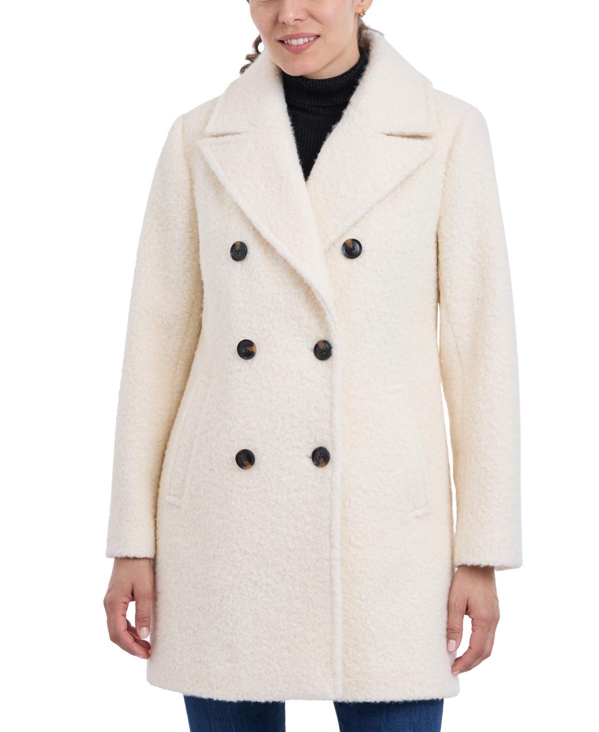 BCBGeneration Womens Double-Breasted Boucle Coat, Created for Macys Product Image