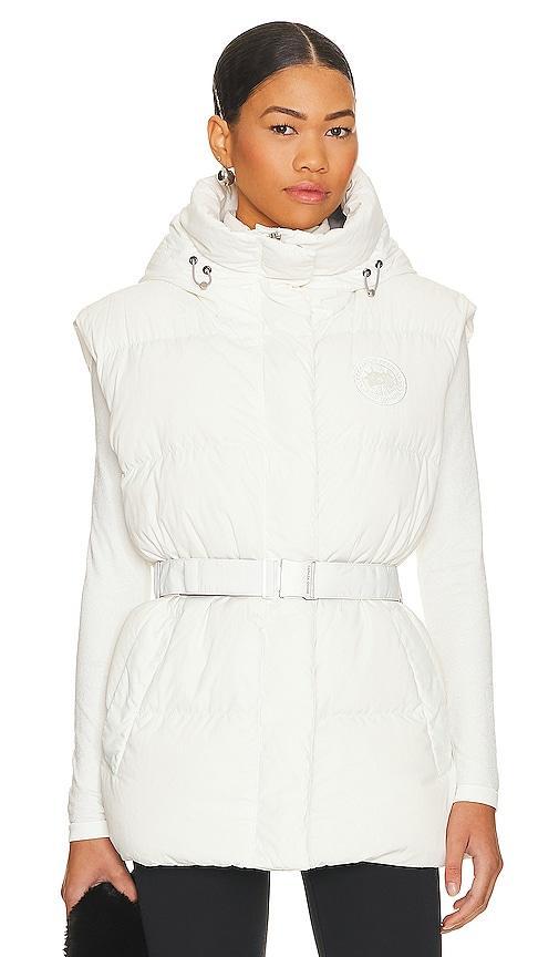 Canada Goose Rayla Belted Hooded Water Repellent 750 Fill Power Down Vest Product Image