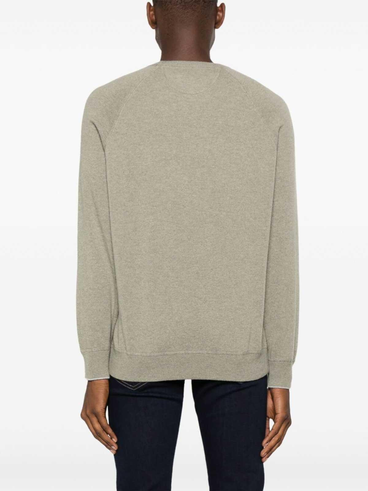 BRUNELLO CUCINELLI Cashmere Jumper In Green Product Image