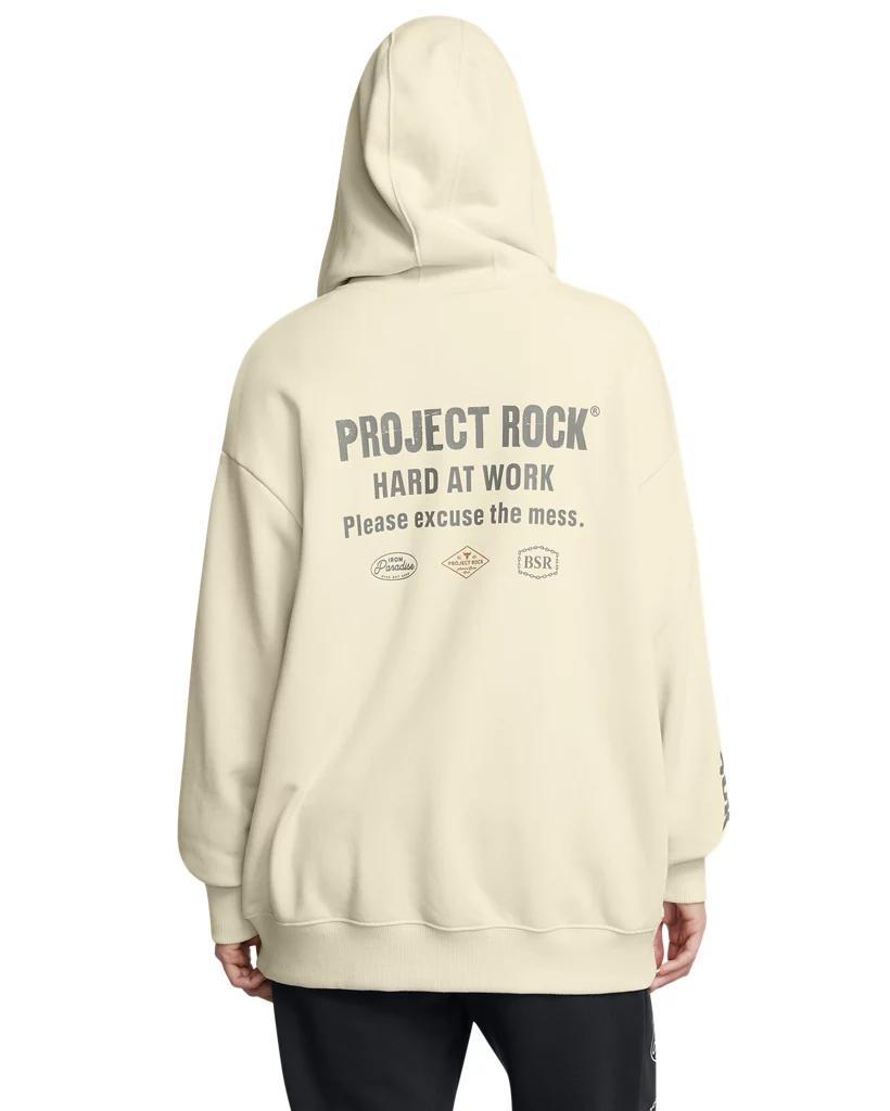 Women's Project Rock Heavyweight Hard At Work Full-Zip Product Image