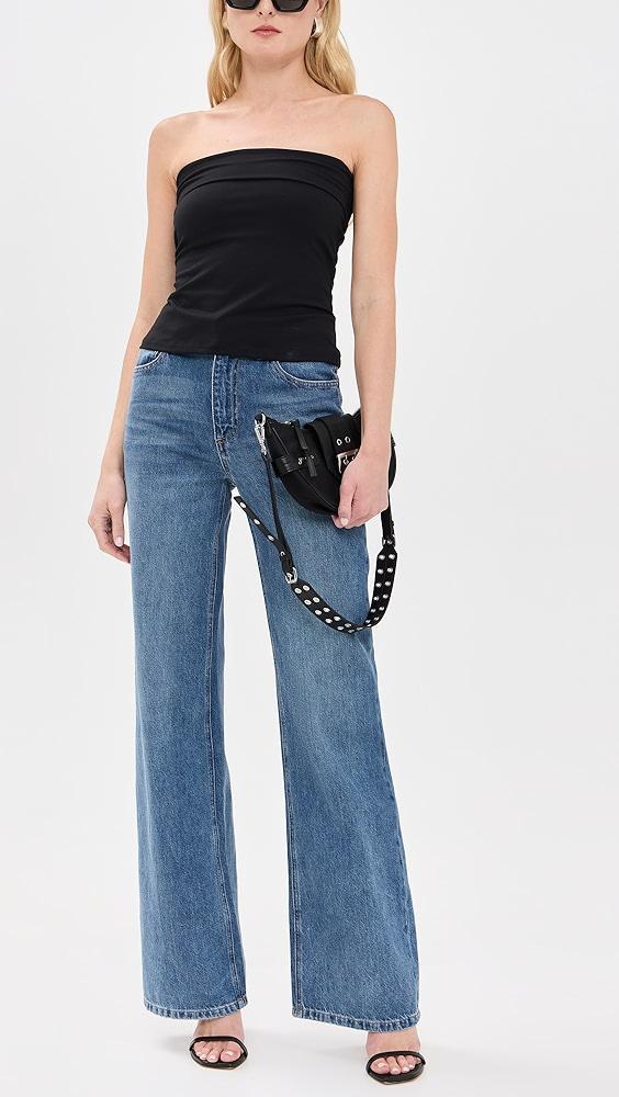 alice + olivia Weezy Full Length Jeans | Shopbop Product Image