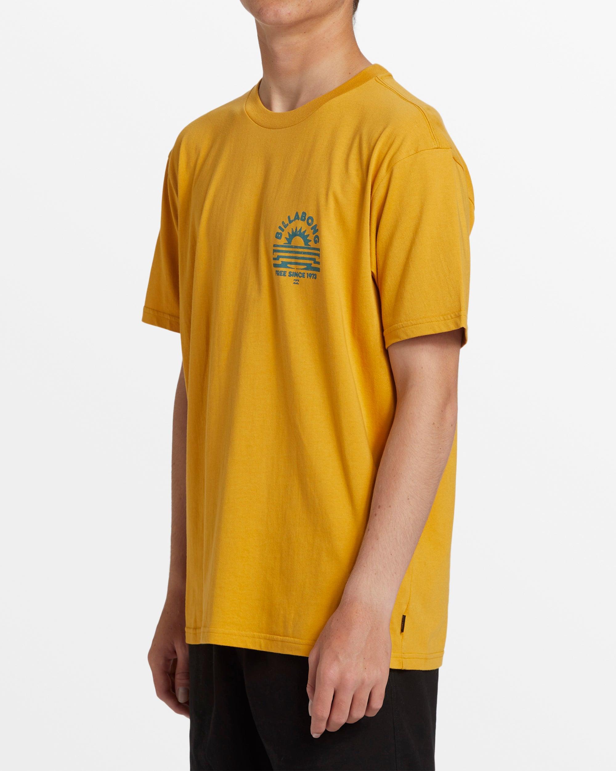 Fractal T-Shirt - Mustard Male Product Image