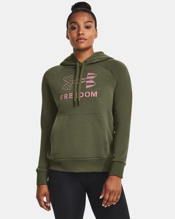 Women's UA Freedom Rival Fleece Logo Hoodie Product Image