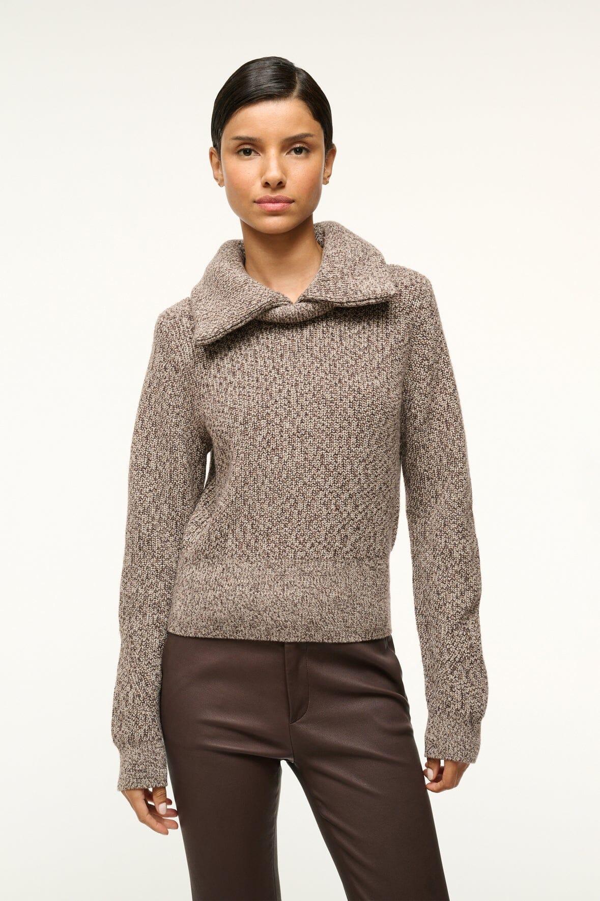 CHRISTOPHER SWEATER | MOCHA MELANGE product image