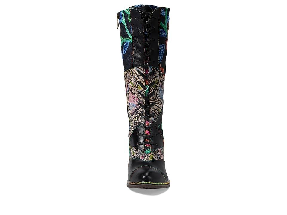 L'Artiste by Spring Step Malagie-Rose (Navy Multi) Women's Boots Product Image