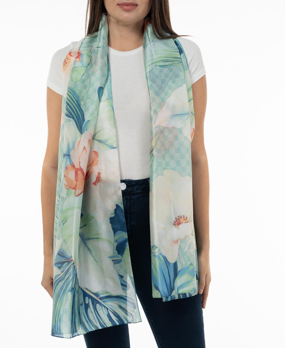 Giani Bernini Womens Tropical Floral Scarf Product Image