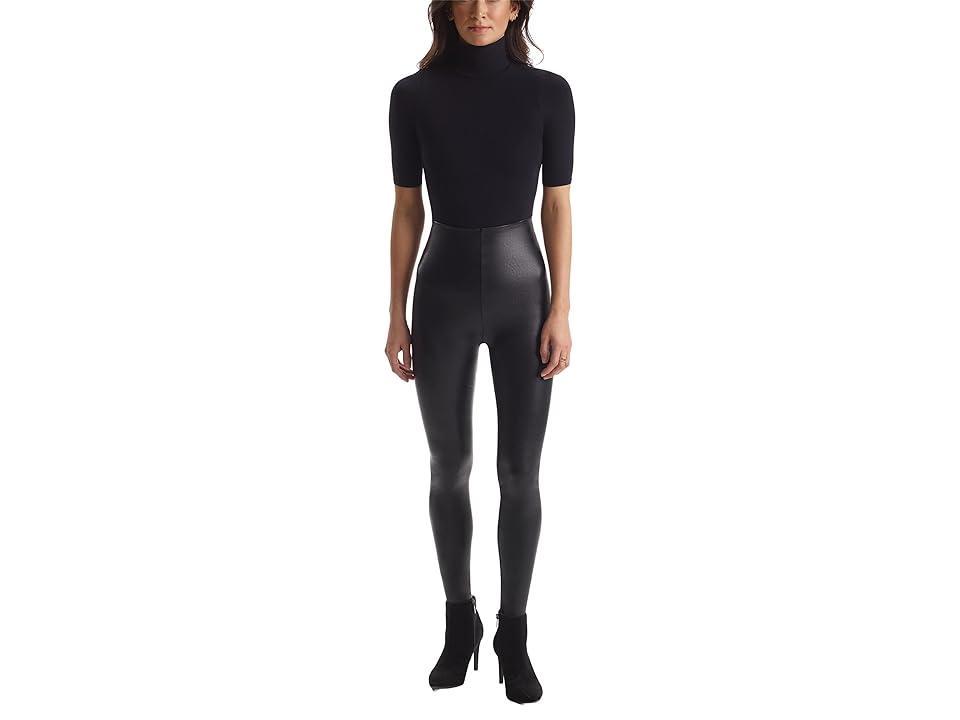 Commando Petite Faux Leather Leggings SLG06P Women's Clothing Product Image