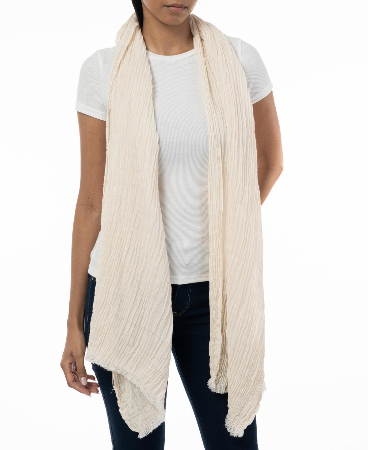 Style & Co Womens Textured Linen-Look Scarf, Created for Macys product image