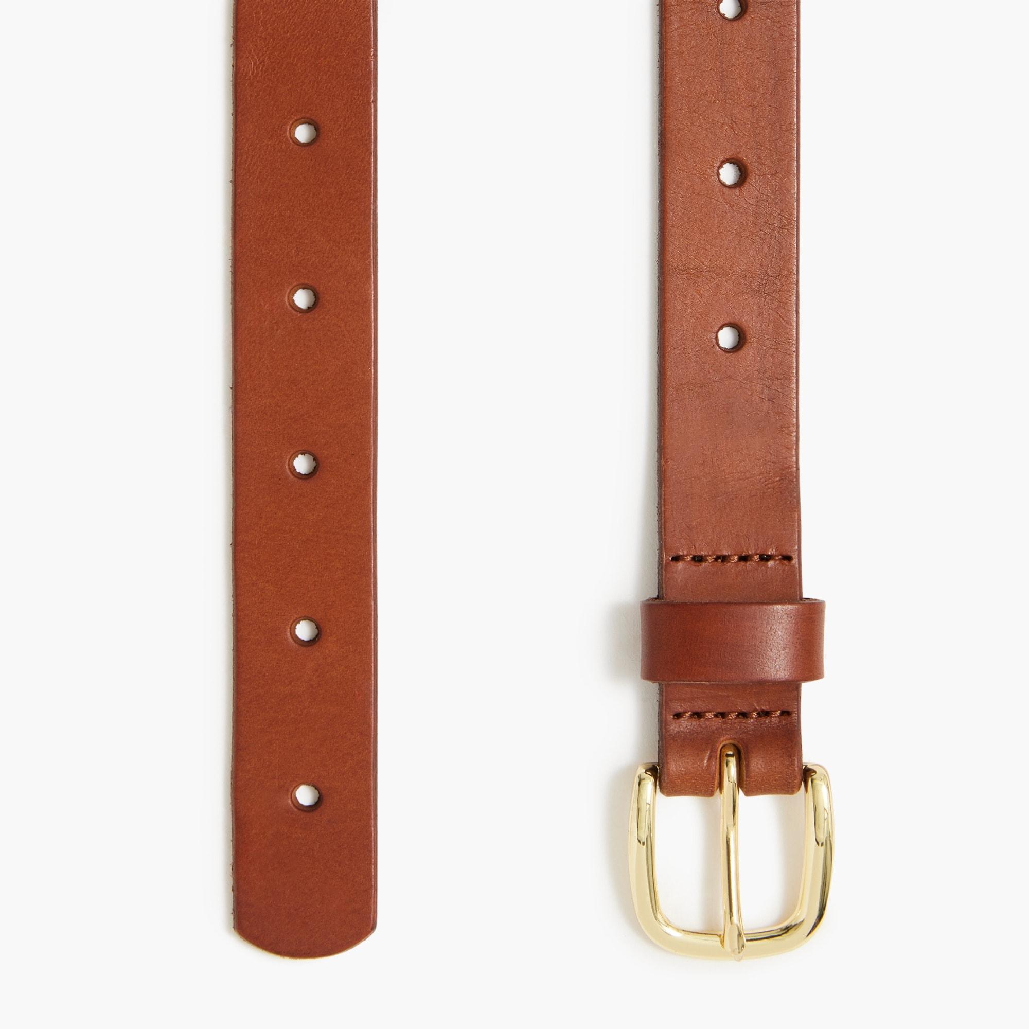 Leather perforated belt Product Image