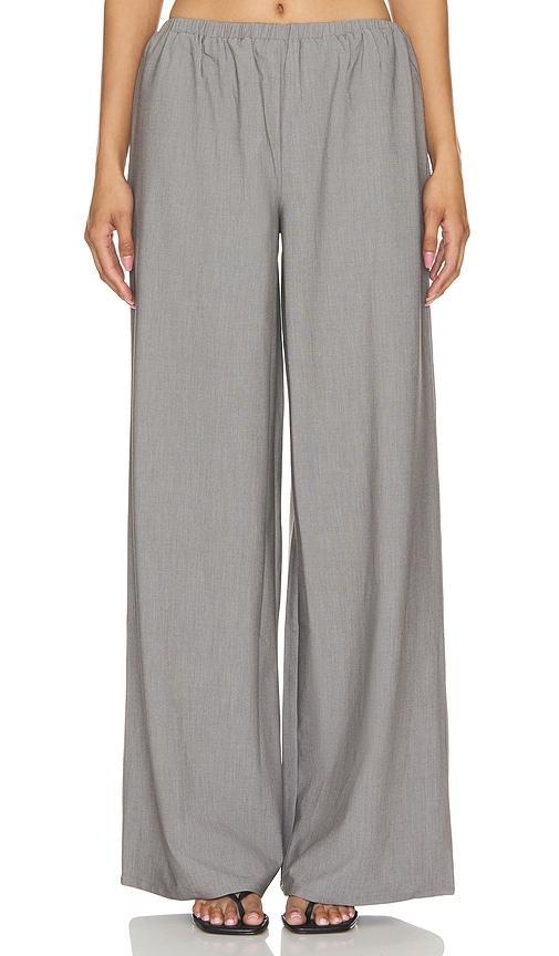 Lovers and Friends Amanda Pant in Charcoal Gray Product Image