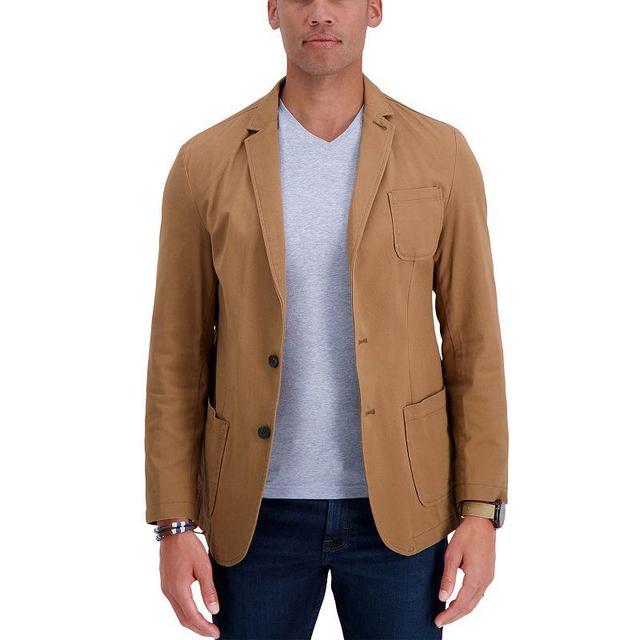 Mens Haggar Smart Wash Comfort Stretch Slim-Fit Sport Jacket Product Image