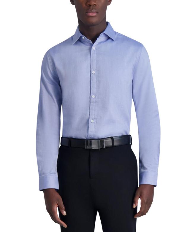 Karl Lagerfeld Paris Mens Slim-Fit Woven Shirt Product Image