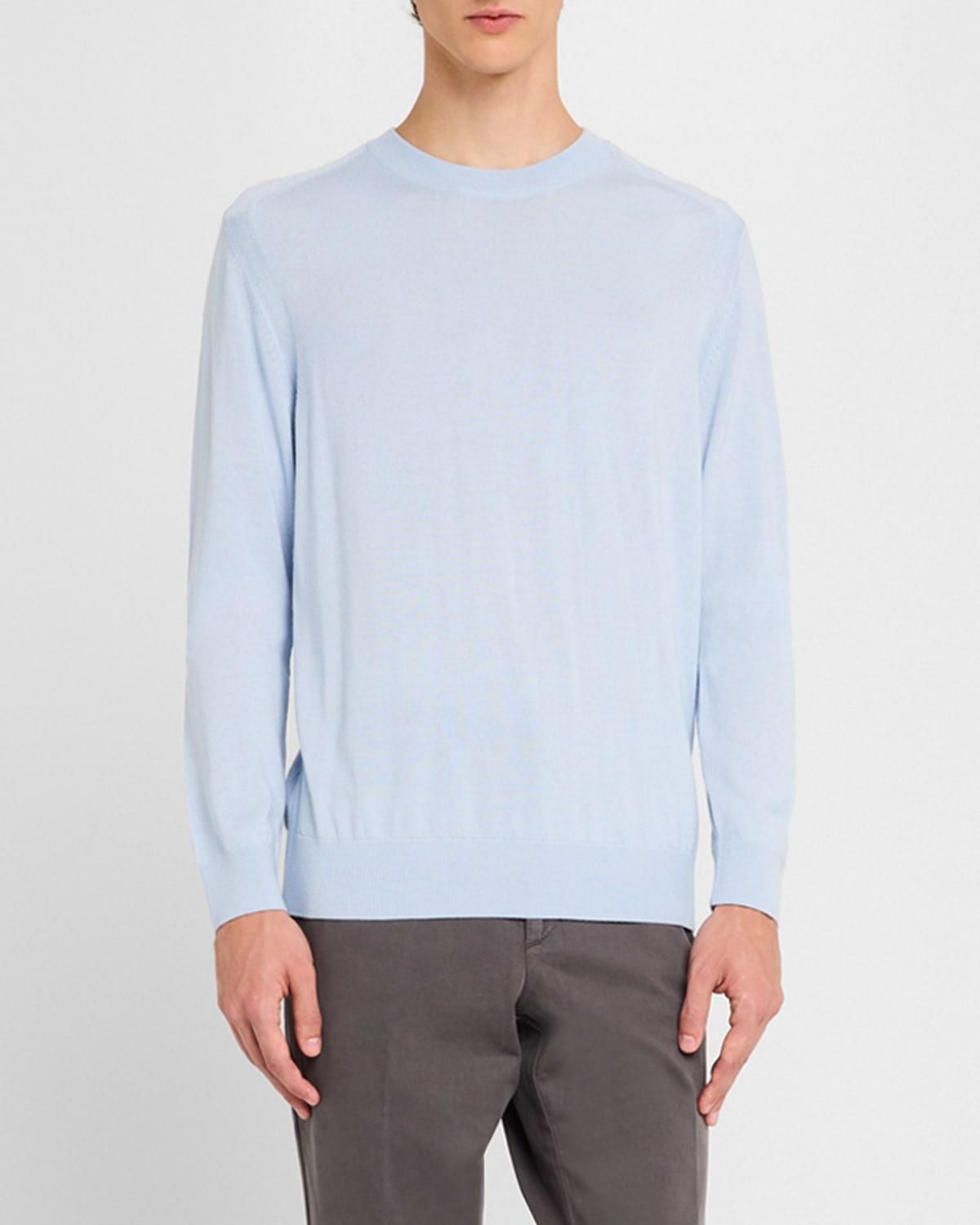 Men's Overo Wool Mix Crewneck Sweater Product Image