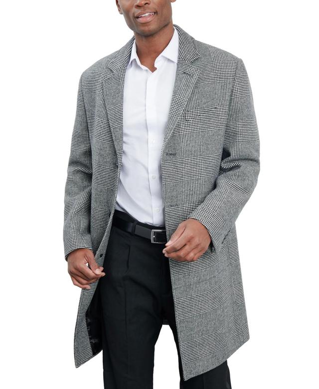 London Fog Men Signature Wool-Blend Overcoat Product Image