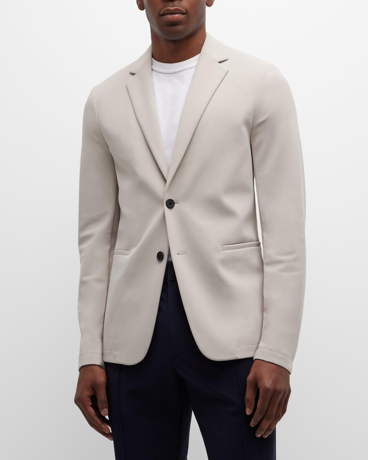 Theory Clinton Blazer in Precision Ponte  - LIGHT MINK - male - Size: 38 Product Image