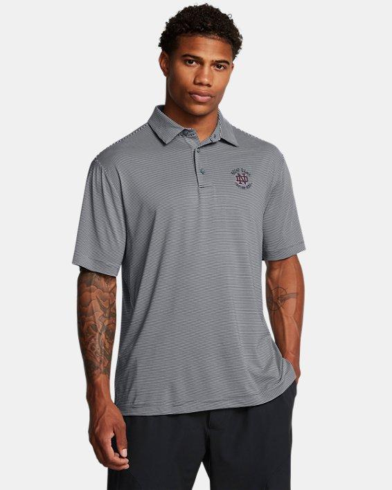 Men's UA Tee To Green Collegiate Stripe Polo Product Image